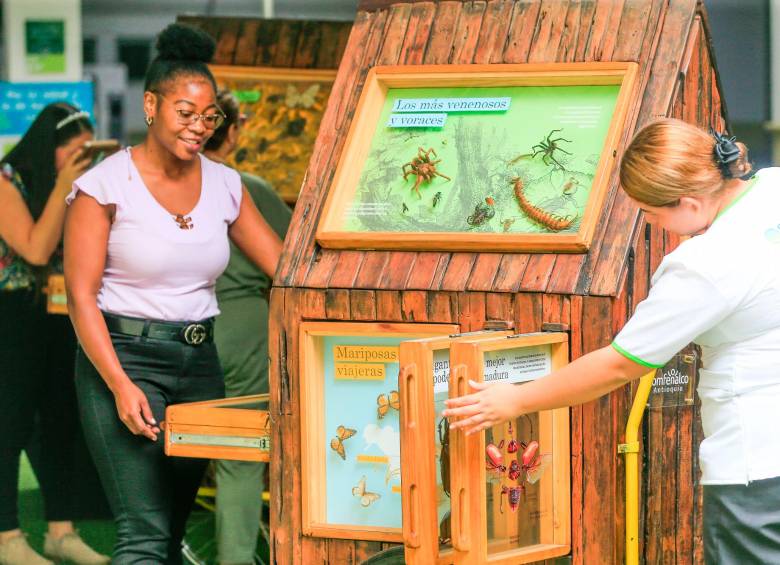 Bichomóvil es una estrategia para acercar a la gente al mundo de los insectos. Foto Esneyder Gutiérrez