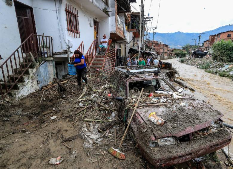 La crisis climática amenaza al 25% de Medellín y sus corregimientos