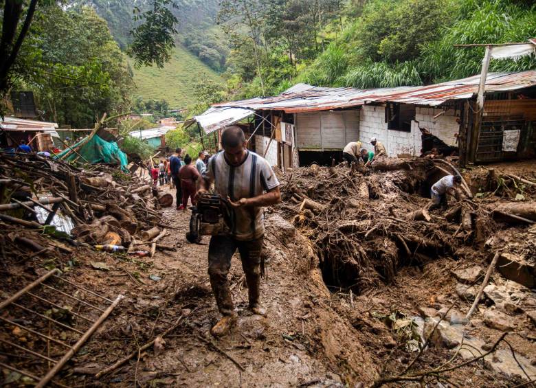 La temporada lluviosa en 2022 ha estado marcada por el fenómeno de La Niña, por lo cual los aguaceros y precipitaciones han sido constantes en todas las regiones. FOTO carlos velásquez 