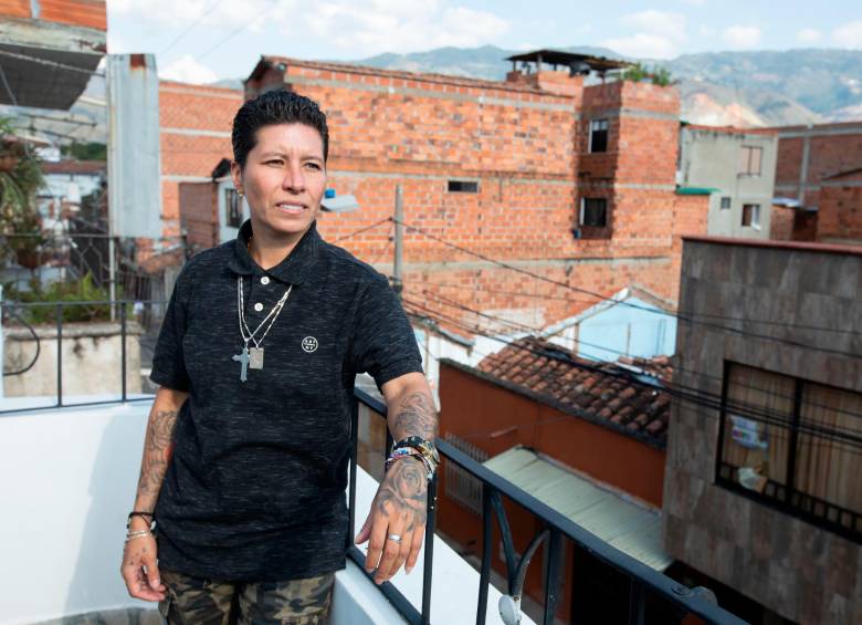 Lady tiene 40 años y dos hijos. FOTO Esneyder Gutiérrez 