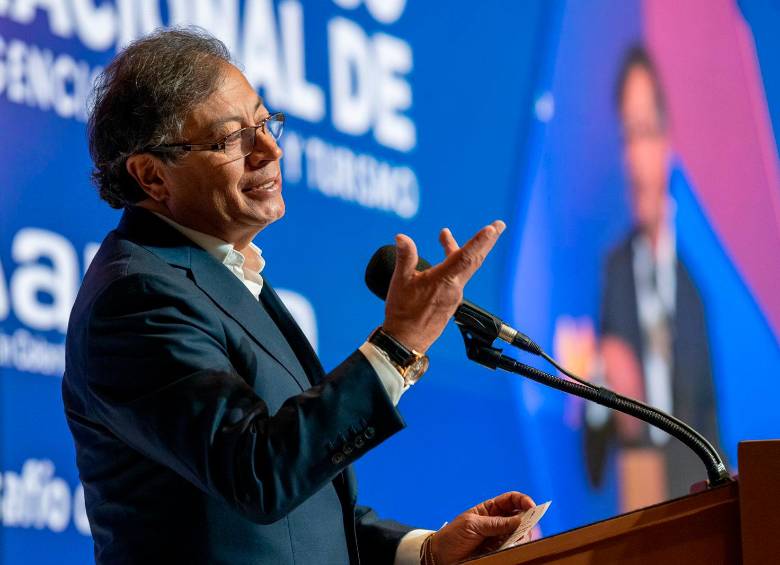El presidente Gustavo Petro quiere reducir los gastos de funcionamiento de la Casa de Nariño. FOTO: Cortesía Presidencia