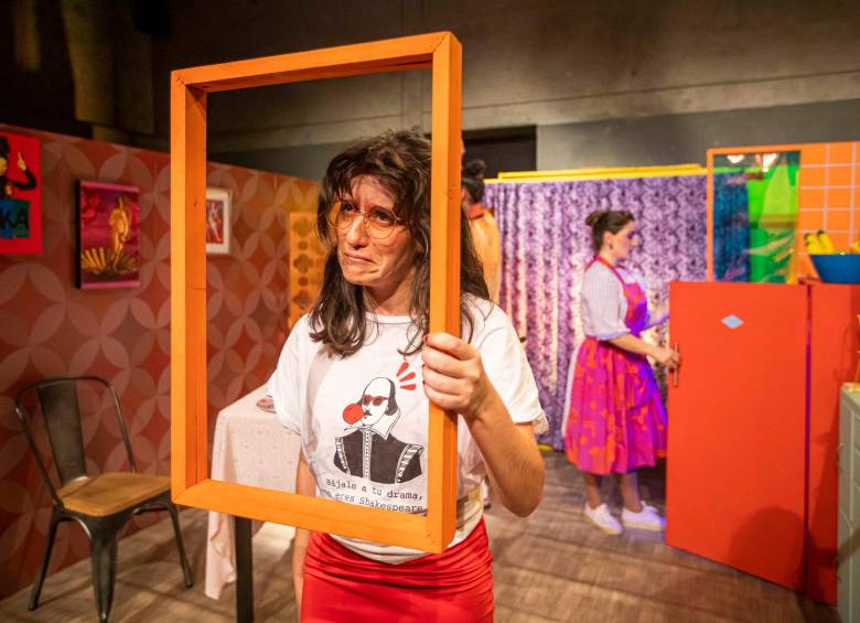 La actriz es la escritora y protagonista de Tiempo de Escape, obra que estará en temporada del 15 al 17 de diciembre. Foto: Carlos Velásquez. 