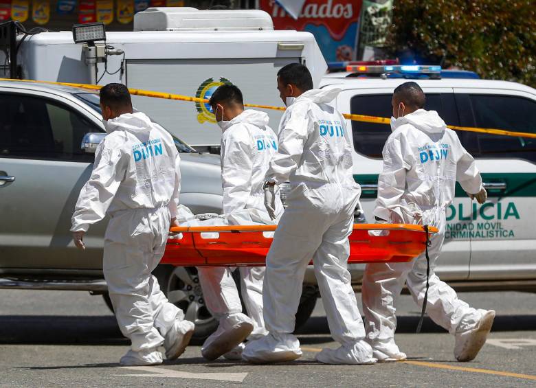 Los homicidios se registraron en los barrios Villa del Socorro, Villanueva, Belén Rincón, San Germán y el corregimiento de San Antonio de Prado. FOTO IMAGEN DE REFERENCIA: MANUEL SALDARRIAGA QUINTERO