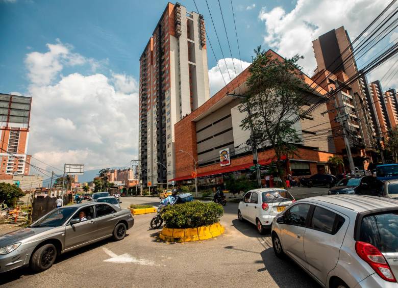 Los principales trancones se dan en el sector de La Vaquita. FOTO: Camilo Suárez