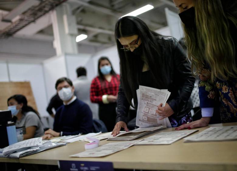 En Medellín ya están listos los 223 puestos de votación. FOTO: COLPRENSA
