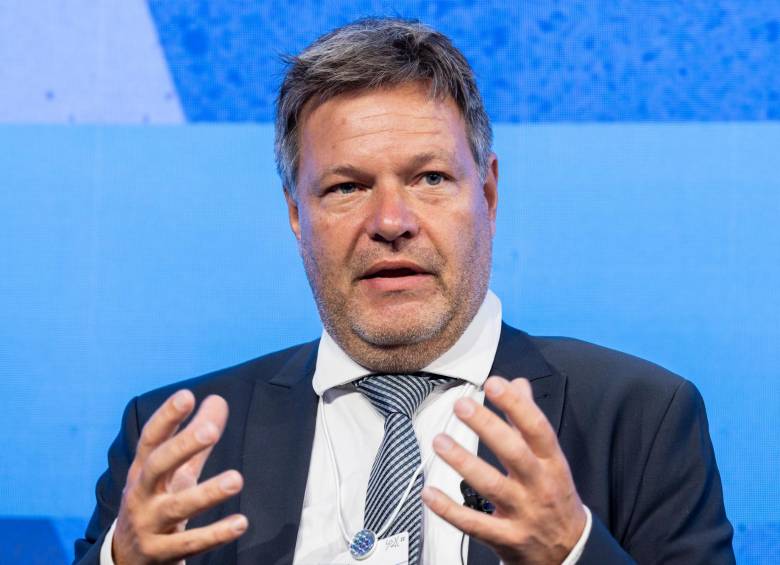 Robert Habeck, vicecanciller de Alemania, expuso que la recesión mundial tendría un efecto “tremendo” FOTO: EFE.