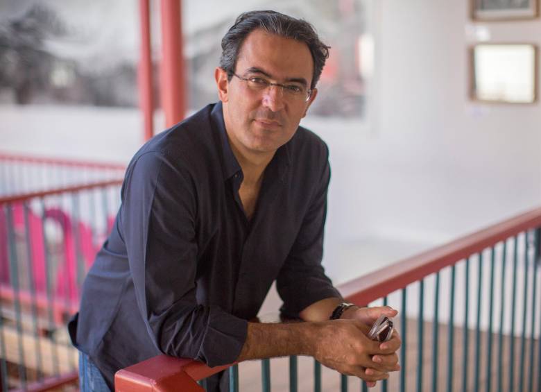 Juan Gabriel Vásquez en el Hay Festival Jericó 2019. FOTO Edwin Bustamante