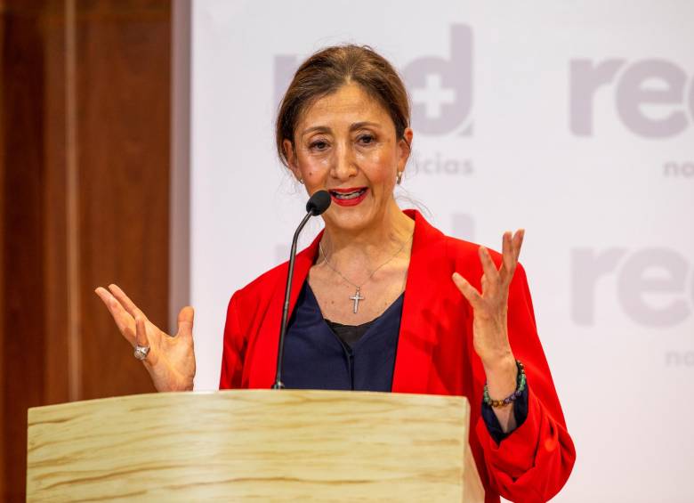 Íngrid Betancourt es la candidata presidencial del partido Verde Oxígeno. FOTO: Carlos Alberto Velásquez.