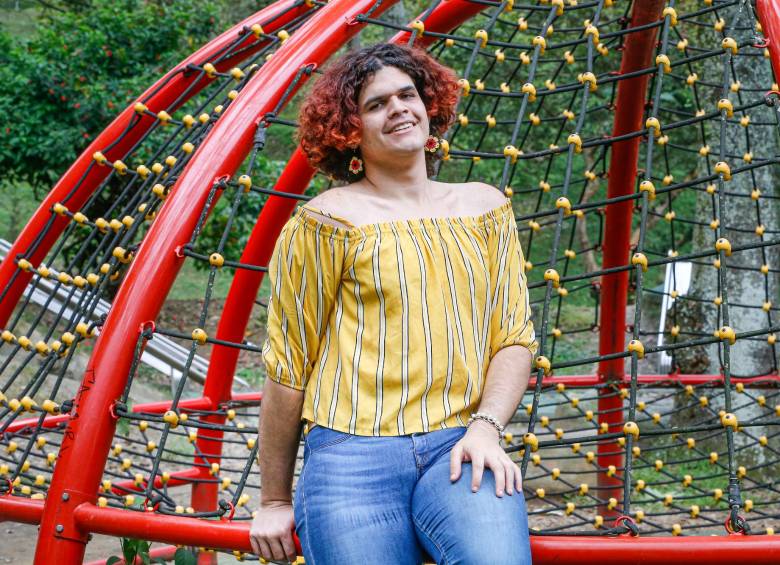 Perla, mujer trans de 24 años. FOTO Esneyder Gutiérrez