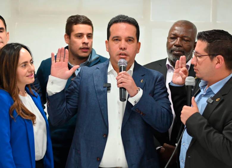 El senador Carlos Andrés Trujillo salió de la dirección del Partido Conservador el pasado 15 de febrero. Foto: Cortesía