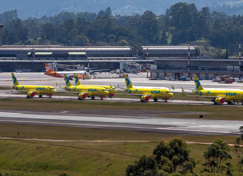 La aerolínea de bajo costo tiene una participación cercana al 20% del mercado aéreo en Colombia. FOTO: CARLOS VELÁSQUEZ