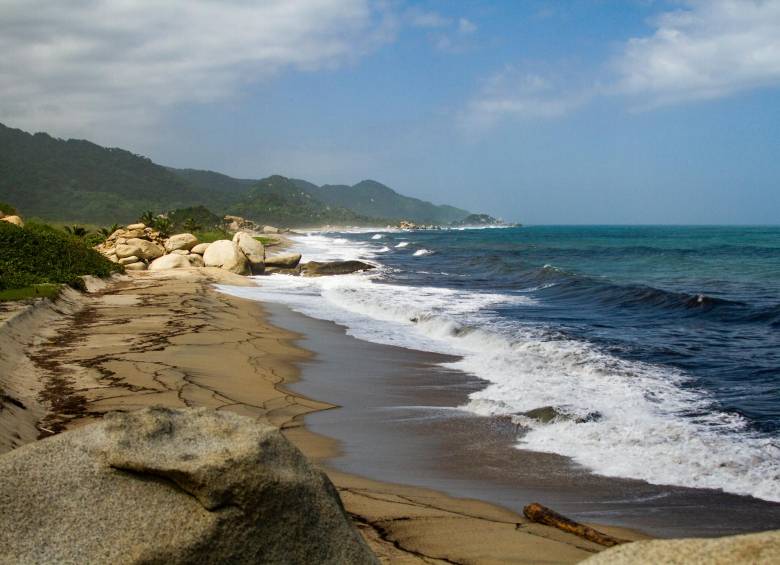 Las autoridades recomendaron ingresar al mar en los horarios dispuestos por las autoridades. FOTO ARCHIVO EL COLOMBIANO 