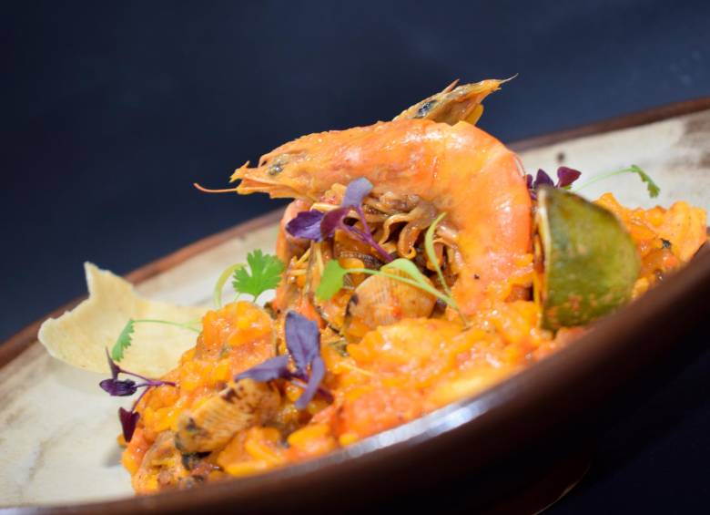 Imagen de los platos de la carta de Con Tradición, en Marinilla, en el Oriente antioqueño. FOTO Cortesía