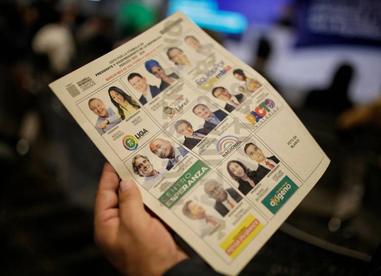 Imagen de referencia sobre las elecciones presidenciales. FOTO: COLPRENSA