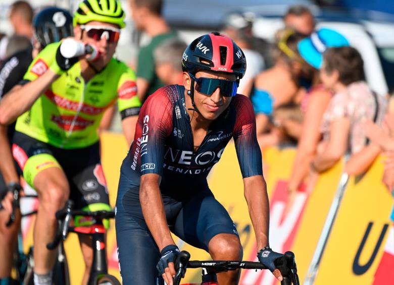 Desde su accidente en 2022, Egan ha disputado seis carreras, de las cuales solo terminó una, la Copa Sabatini, en Italia, en la que acabó 28°. En las otras trabajó fuerte para sus compañeros de equipo. FOTO EFE
