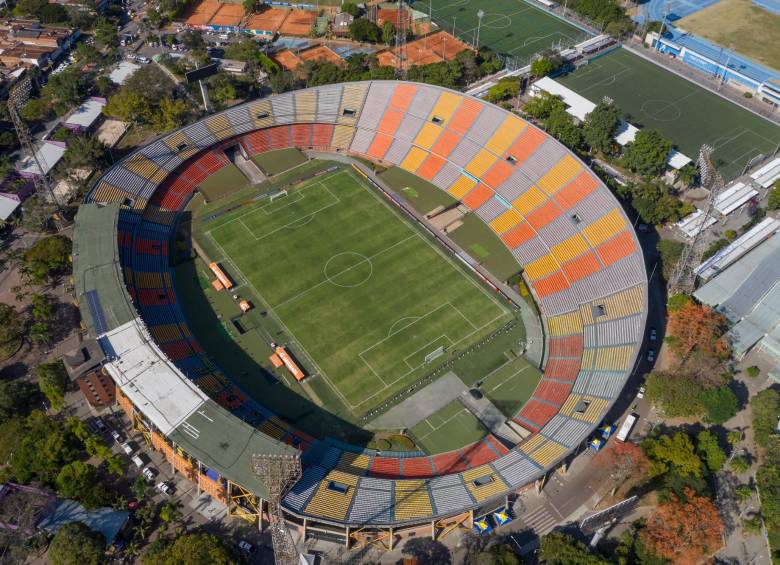 El estadio Atanasio Girardot es uno de los principales escenarios deportivos del país. FOTO: MANUEL SALDARRIAGA. 