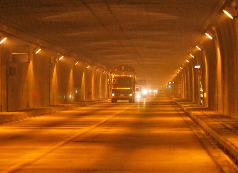 El Túnel de Occidente es monitoreado por la Concesionaria Desarrollo Vial al Mar. FOTO JUAN ANTONIO SÁNCHEZ.