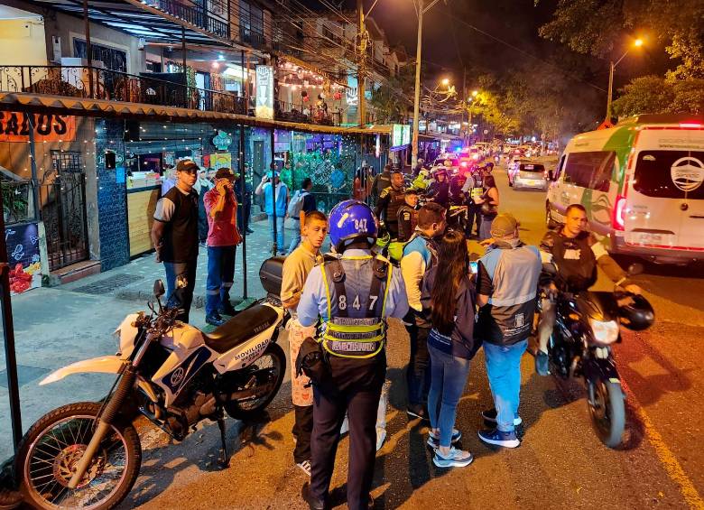 Los operativos incluyeron la presencia de agentes de movilidad. FOTO: Cortesía.