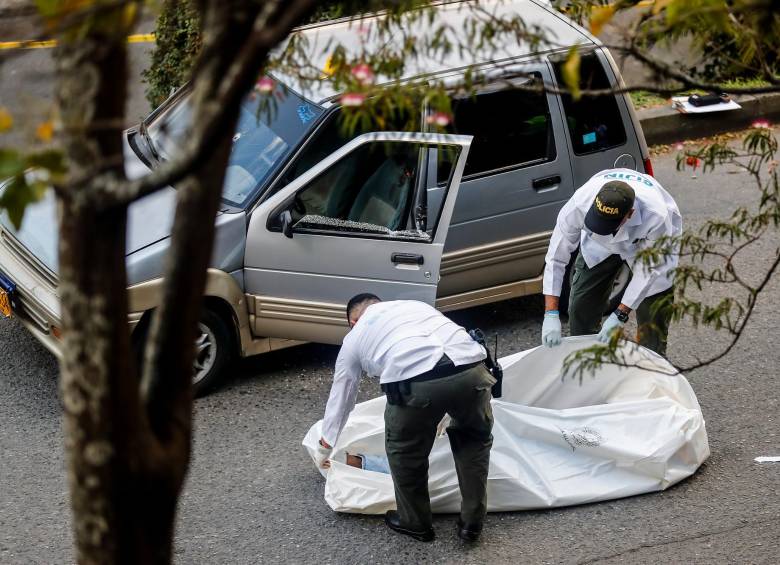 Los cinco homicidios de este 1 de enero en Medellín equivalen a un incremento del 400% en comparación con la misma fecha del 2021, cuando solo se presentó uno. FOTO IMAGEN DE REFERENCIA: JAIME PÉREZ