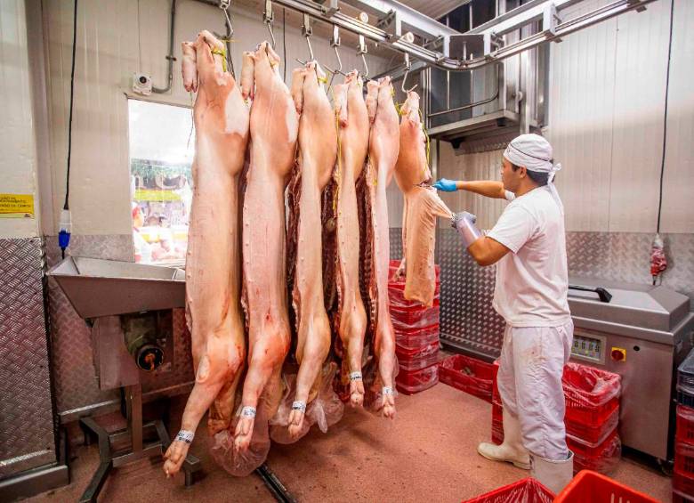Hasta el momento, la carne se ha entregado siguiendo las cadenas de frío e higiene correspondientes. FOTO: Carlos Velásquez 