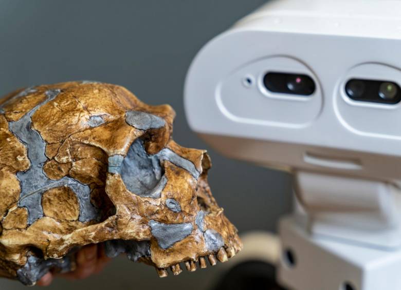 Un proyecto europeo —que mezcla arqueología y desarrollo de IA— pretende responder la pregunta de si los robots pueden crear por sí mismos soluciones y herramientas. Foto: Efe.