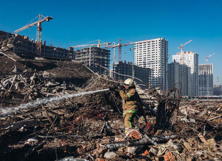Los bombardeos han afectado barrios residenciales. FOTO: Getty