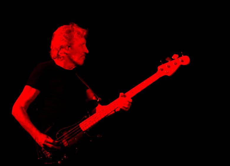 Waters se despide de los escenarios, pero no de la grabación de discos. Incluso, ahora trabaja en una reedición de The Dark Side of The Moon, uno de los álbumes más importantes de la historia del rock. Foto: Colprensa.