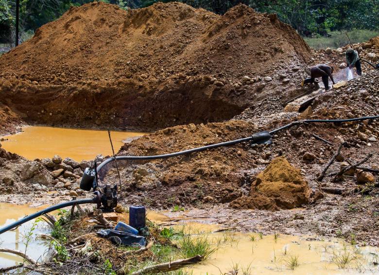 El Departamento de Planeación Nacional estima que la minería ilegal podría generar entre US$2.000 millones y US$3.000 millones en ganancias anualmente. FOTO Archivo