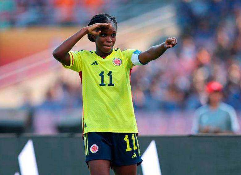 La jugadora vallecaucana debutó en el fútbol profesional cuando tenía 14 años. Fue campeona de la Liga Colombiana con América de Cali. FOTO: CORTESÍA FEDERACIÓN COLOMBIANA DE FÚTBOL 