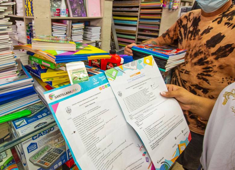 El 17 de enero, la mayoría de colegios comienzan las clases. FOTO: Carlos Alberto Velásquez.