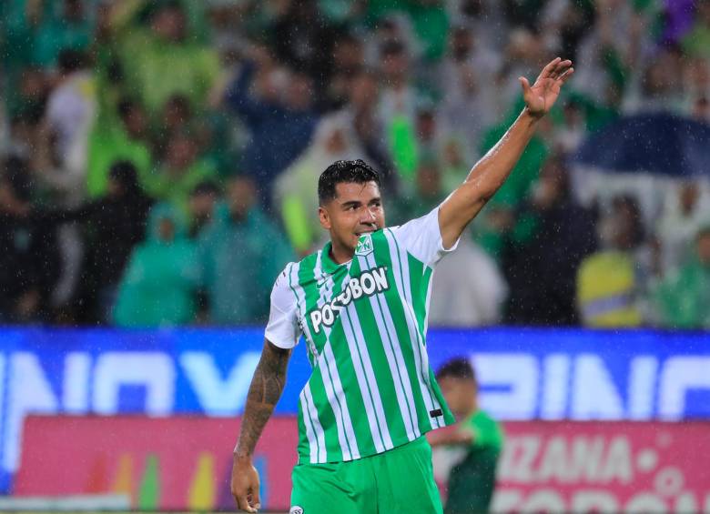 Dos Duque: Jefferson (foto) y Jhon le dieron la victoria a Nacional y el paso a la final de la Liga Betplay. FOTO: JAIME PÉREZ