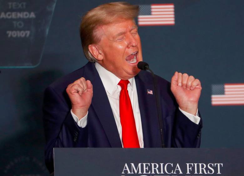 El expresidente de Estados Unidos, Donald Trump, fue llamado a juicio por un presunto delito electoral que habría ocurrido durante su campaña por la Casa Blanca de 2016. FOTO: EFE