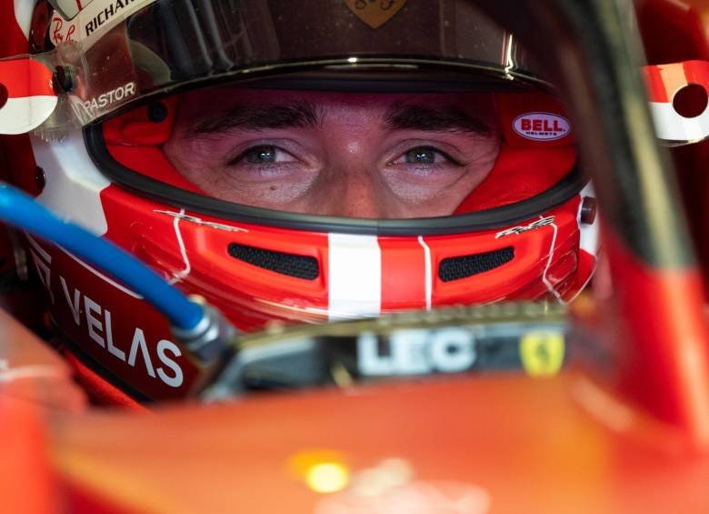 Charles Leclerc, actual figura de la F-1. FOTO: EFE
