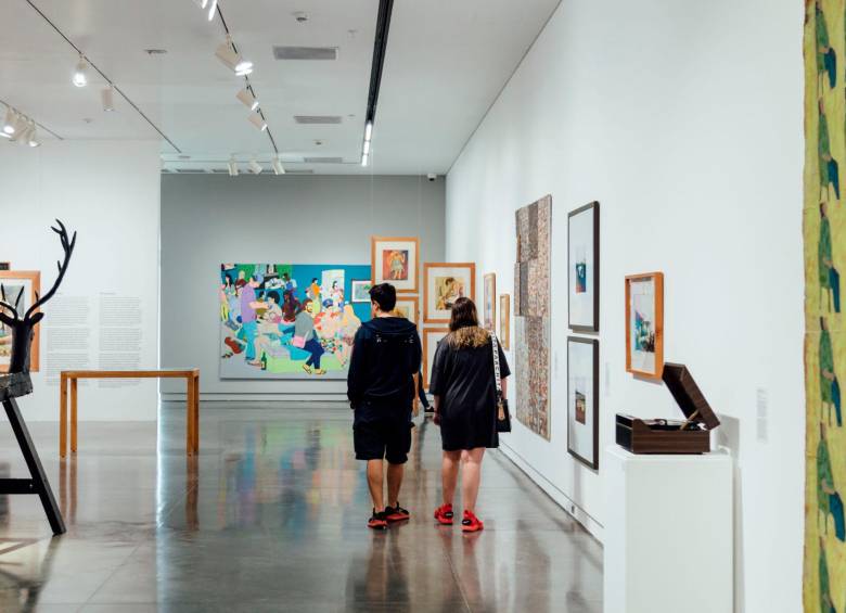 “Pulso de ciudad”, en el Museo de Arte Moderno de Medellín, puede visitarse hasta abril. FOTO Cortesía