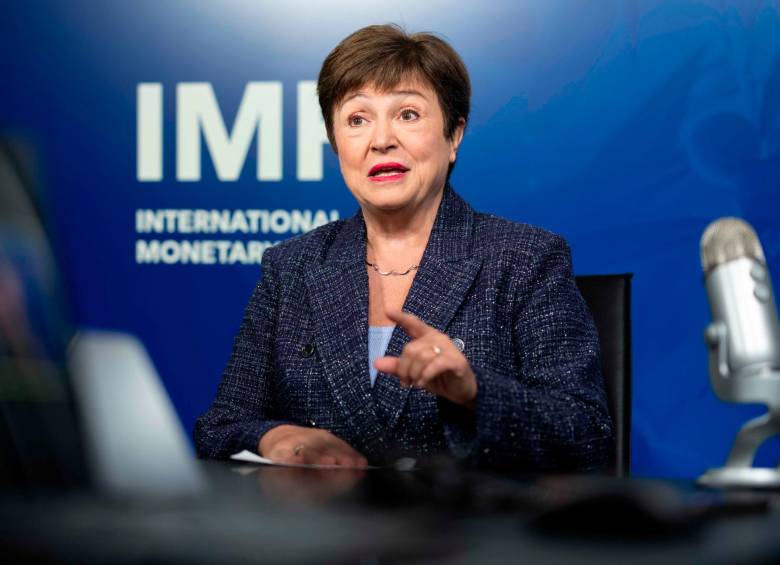 Kristalina Georgieva es la directora del Fondo Monetario Internacional (FMI). FOTO: tomada de Twitter @KGeorgieva