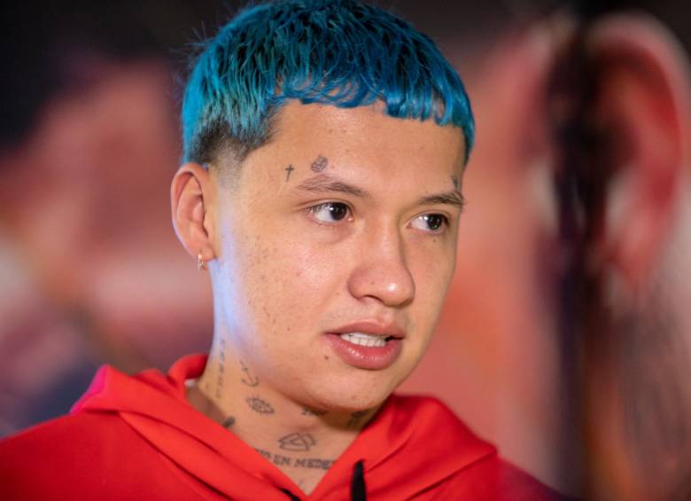 Stiven Mesa Londoño es el nombre de Blessd, el reguetonero paisa de 23 años de edad. Foto: Carlos Velásquez
