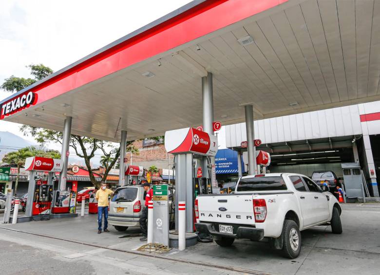 En la mayoría de las estaciones de servicio de Barrancabermeja, Puerto Wilches, Sanaba de Torres y Santa Rosa, en el Sur de Bolívar, ya no hay gasolina ni Acpm. Foto: Esneyder Gutiérrez