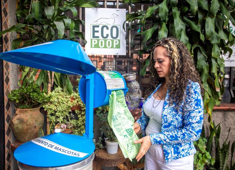 Eco Poop ofrece el servicio de depósito, recolección y conversión de las heces en abono orgánico para los suelos. FOTO carlos velásquez