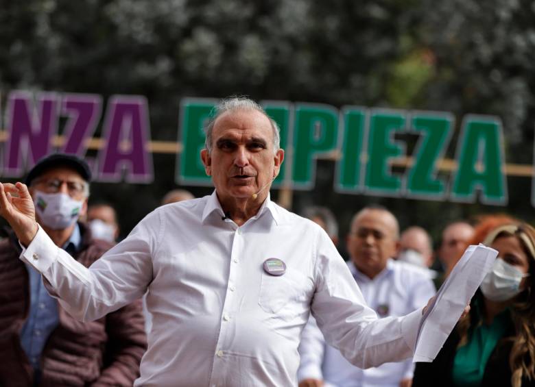 Humberto De la Calle obtuvo 187.307 votos el pasado 13 de marzo. FOTO COLPRENSA