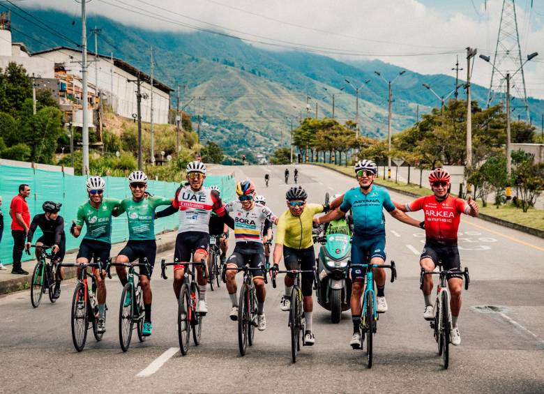 3.500 ciclistas rodaron al lado de Nairo en Antioquia