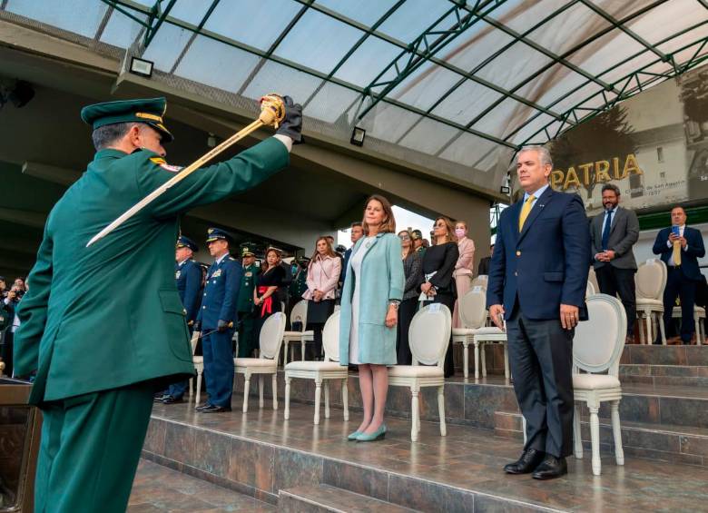 Carlos Iván Moreno Ojeda asumirá como comandante encagado del Ejército. FOTO CORTESÍA PRESIDENCIA