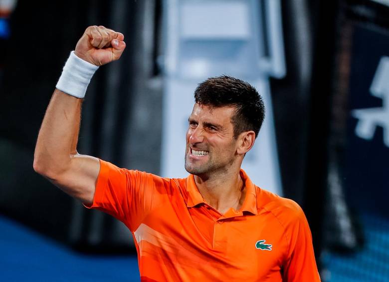 El serbio se encuentra en la quinta casilla de tenistas que más torneos han ganado en la historia, por detrás de Jimmy Connors (109), Roger Federer (103), Ivan Lendi (94) y Rafael Nadal (92) . FOTO: EFE