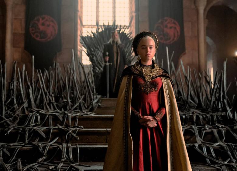 Rhaenyra Targaryen es interpretada por Milly Alcock. FOTO Cortesía HBO