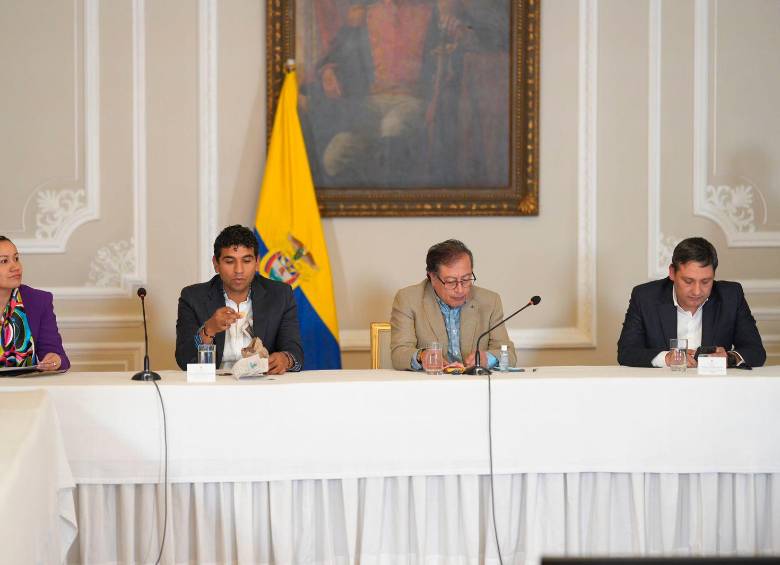 La reunión la dirigió el presidente Petro y duró tres horas con cuarenta minutos. FOTO CORTESÍA 