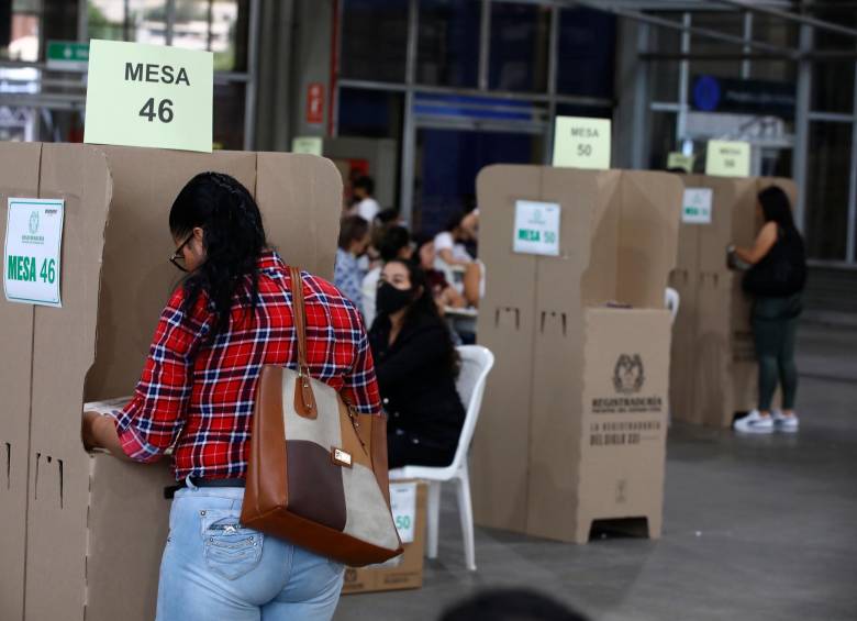 Desde el lunes 13 de junio se podrá ir a las urnas en los diferentes países en los que se dispusieron puntos de votación para la contienda presidencial. Imagen de referencia. FOTO Edwin Bustamante