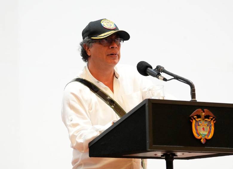 El presidente anunció que detiene los proyectos mineros en Jericó. FOTO CORTESÍA