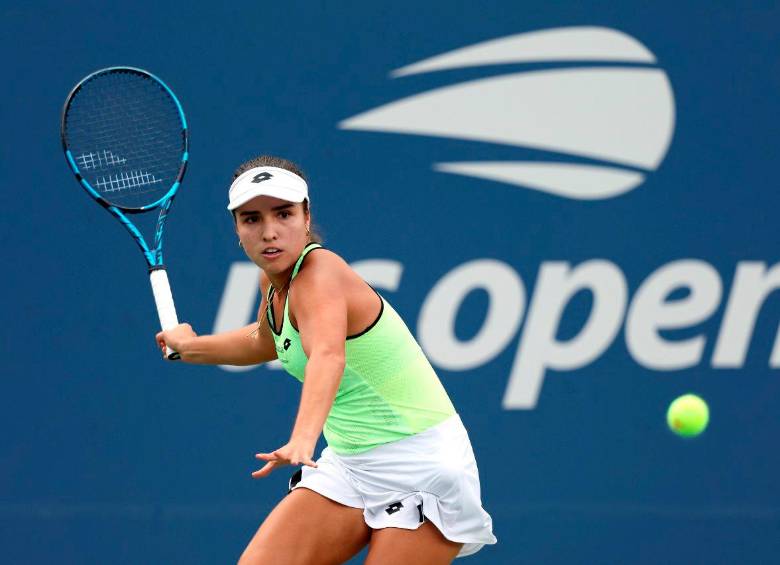 La tenista colombiana se ubica en el puesto 70 del ranking de la WTA. FOTO: GETTY