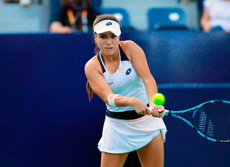 En 2021, Camila ingresó al top-100 y se ha sostenido. FOTO Getty 