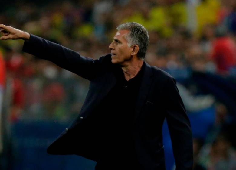 El paso de Carlos Queiroz por la Selección Colombia de mayores no fue venturoso. FOTO: Colprensa. 