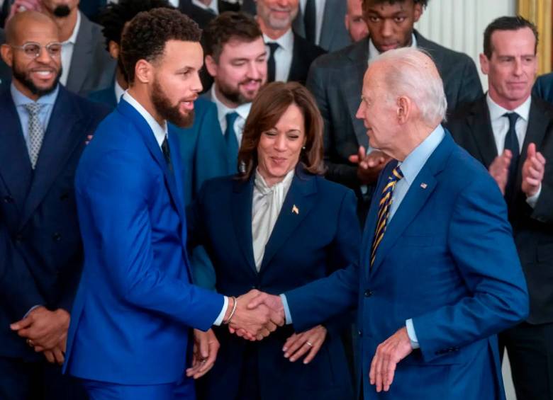 Curry y estrellas del deporte se unen por la vida sana. FOTO: EFE